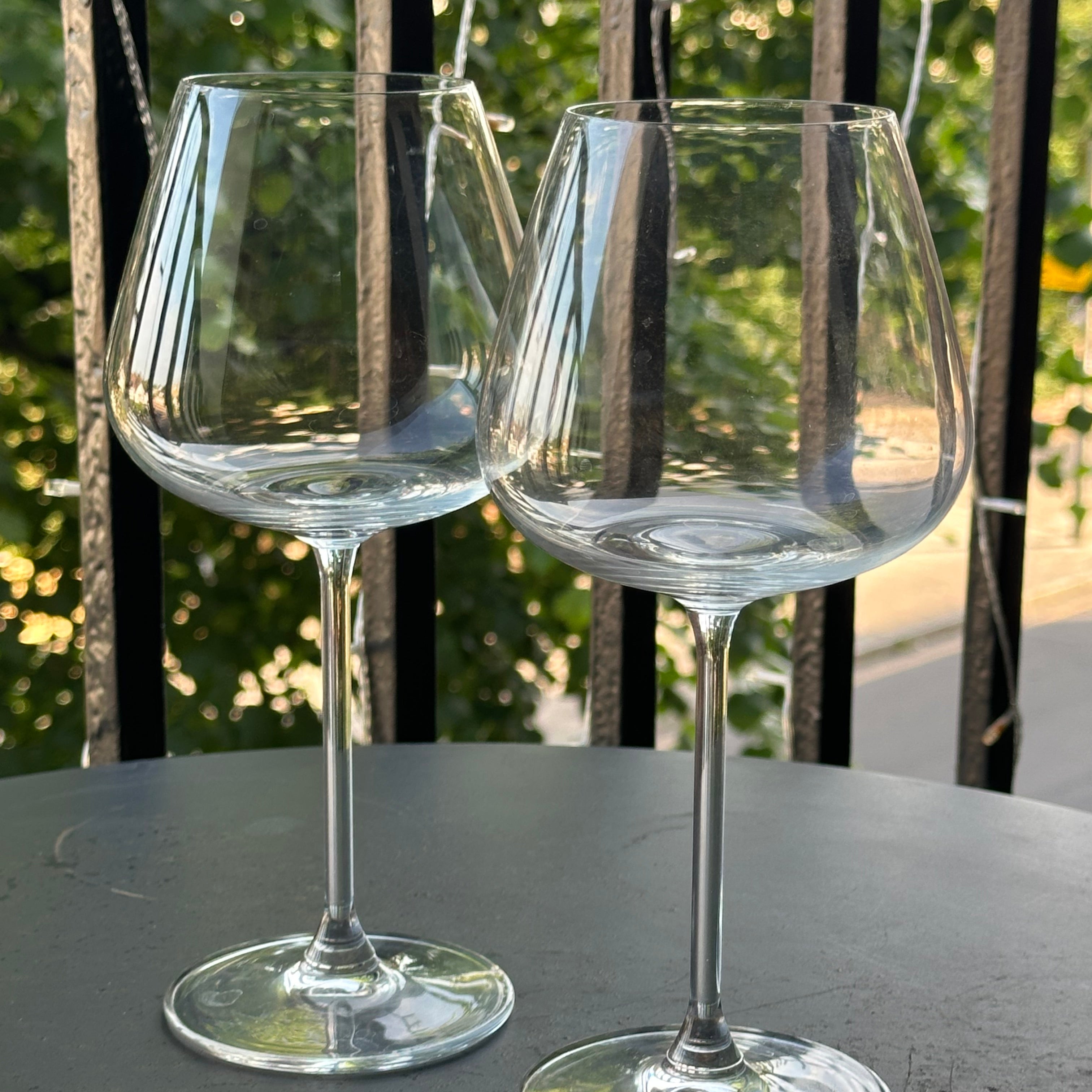 wine glasses