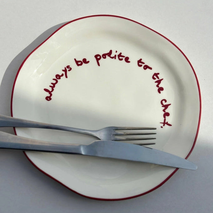 statement plate collection